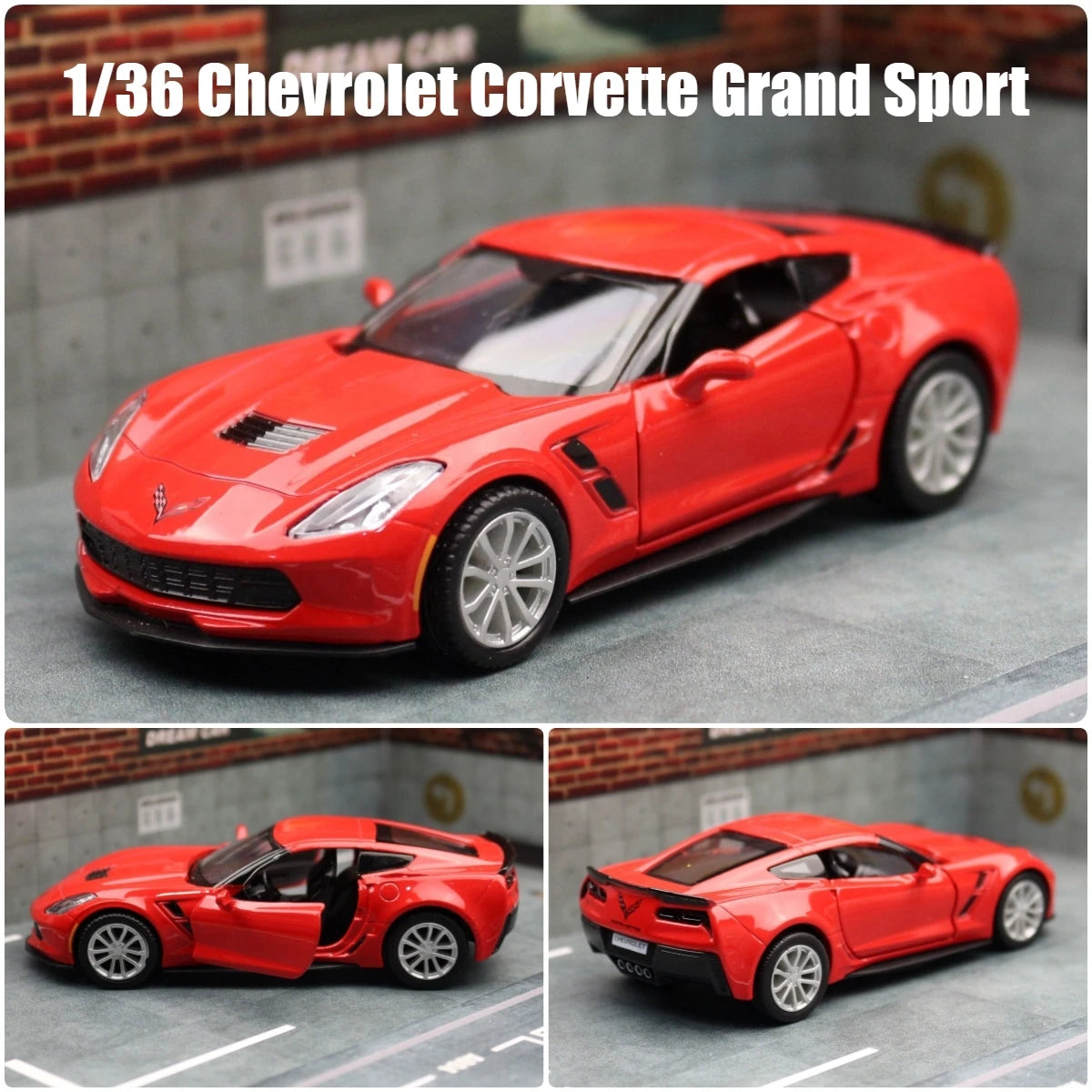 1/36 Chevrolet Corvette Grand Sport C7