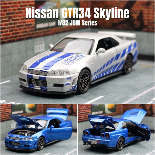 1/32 Nissan GTR34 Skyline GTR