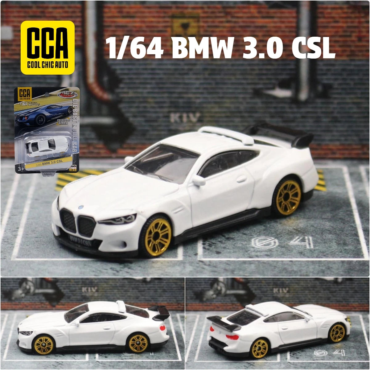 1/64 Serie BMW 3.0 CSL