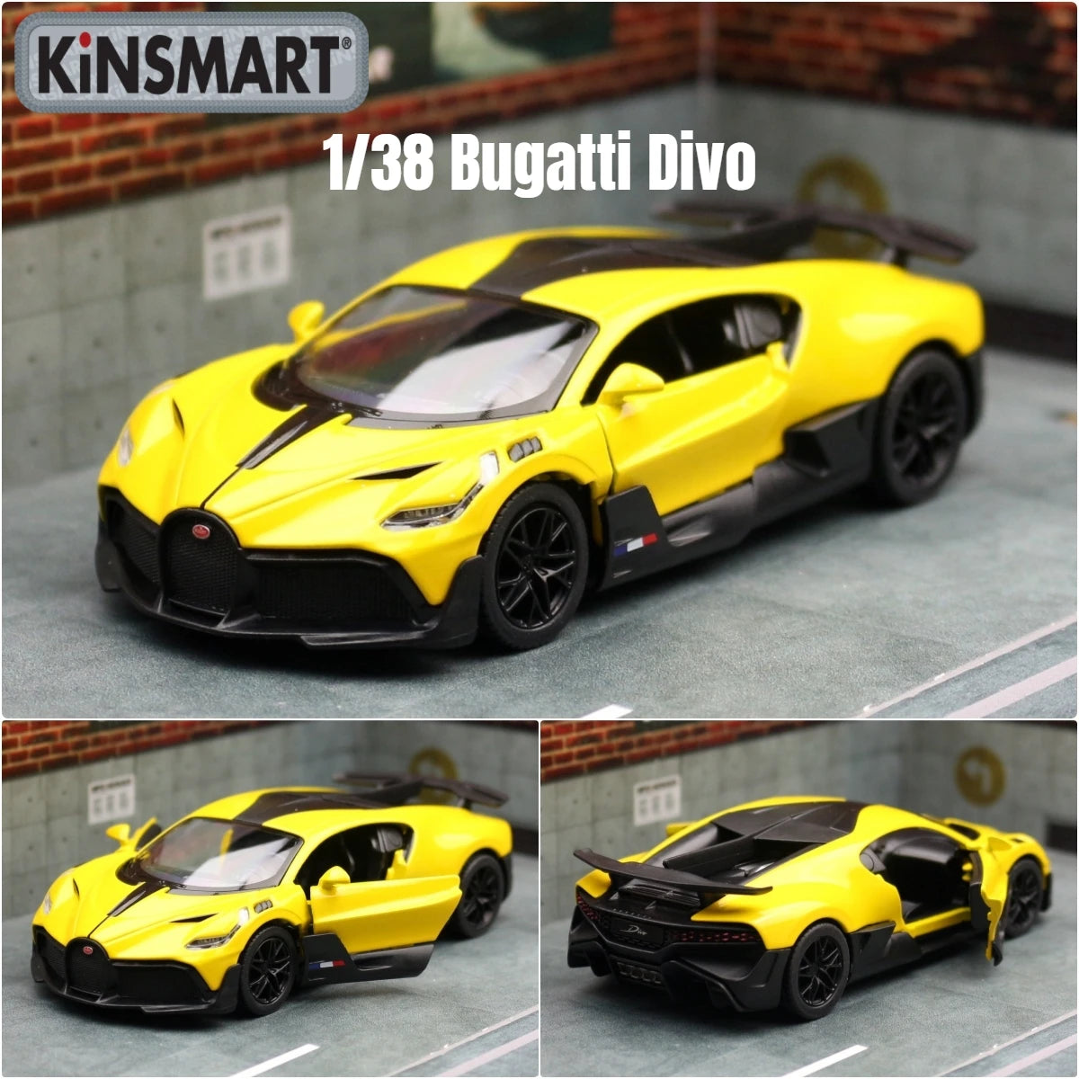 1/38 Bugatti Divo Hyper Sports