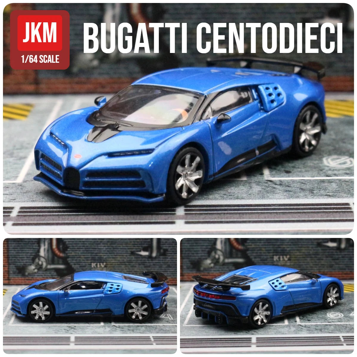 1/64 Serie Buggati