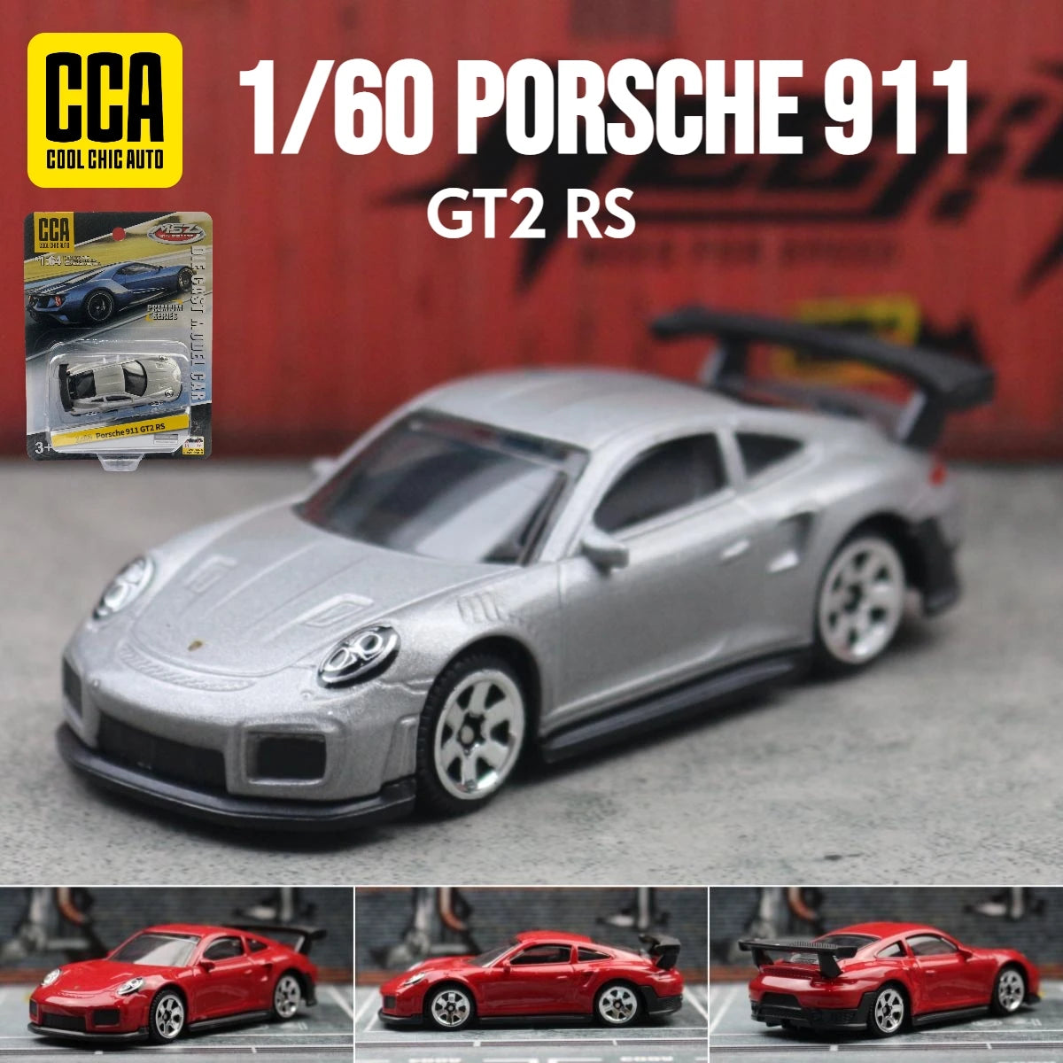 1/64 Serie 1:60 Porsche 911 GT2 RS