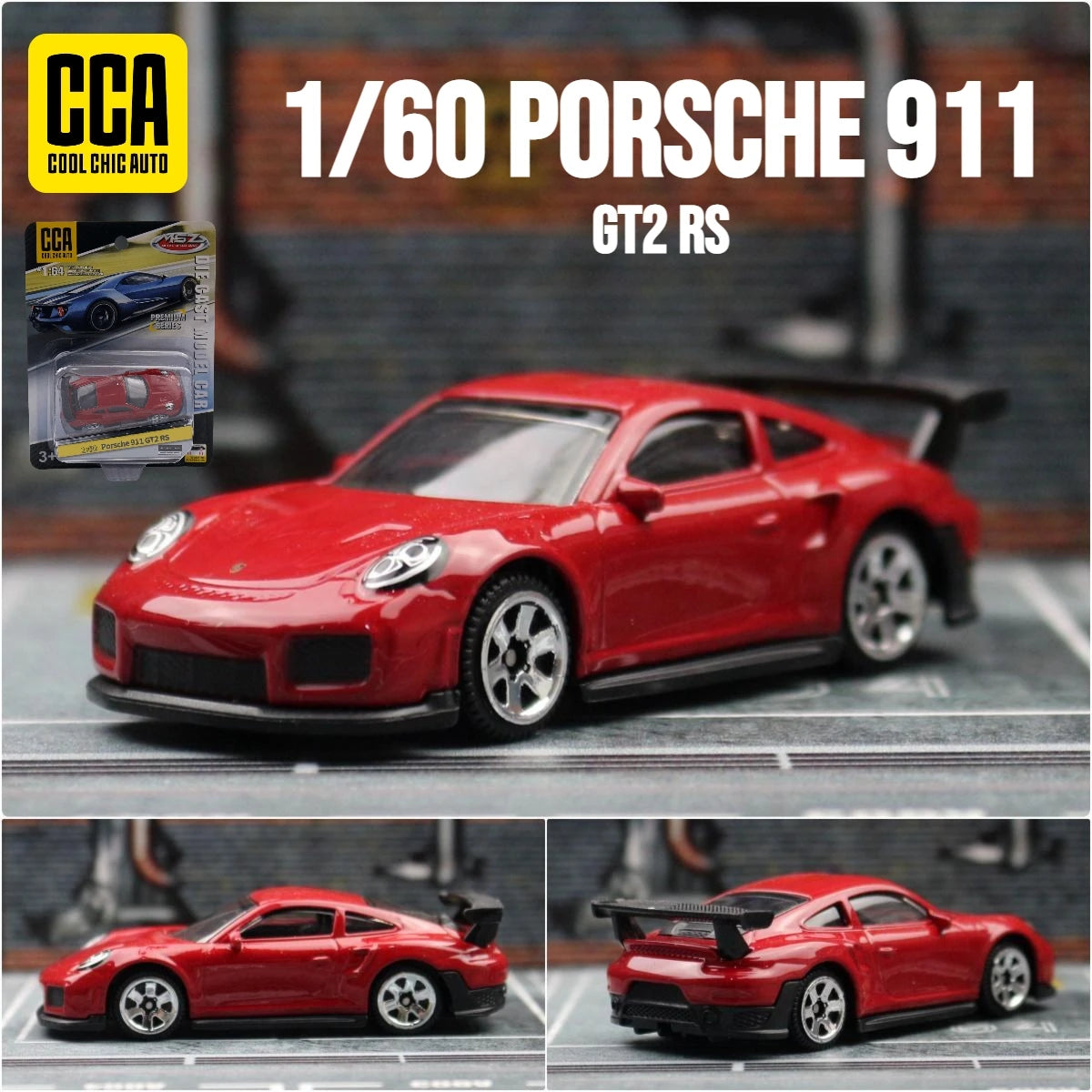 1/64 Serie 1:60 Porsche 911 GT2 RS