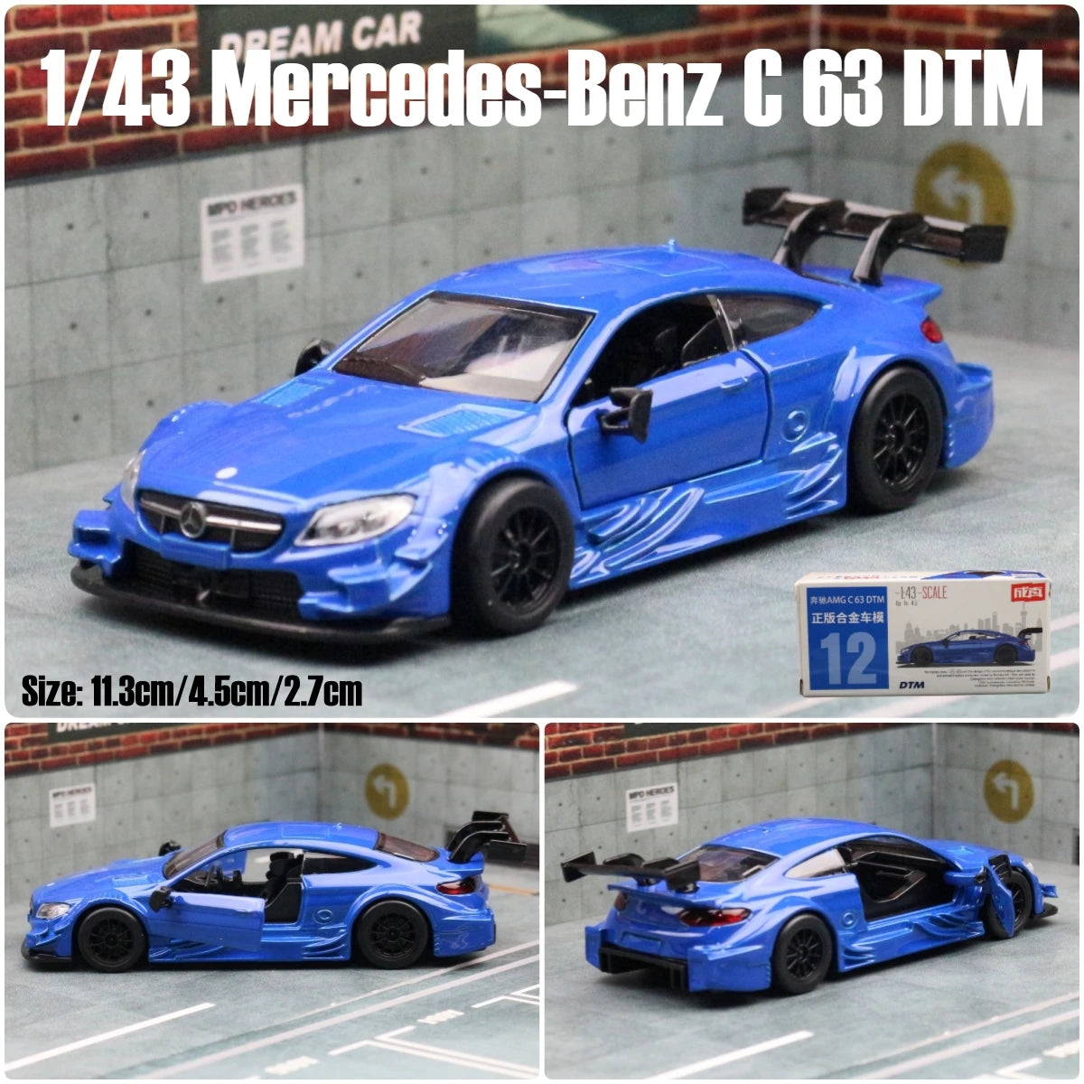 1/36 Mercedes-Benz C63 S AMG C-Class