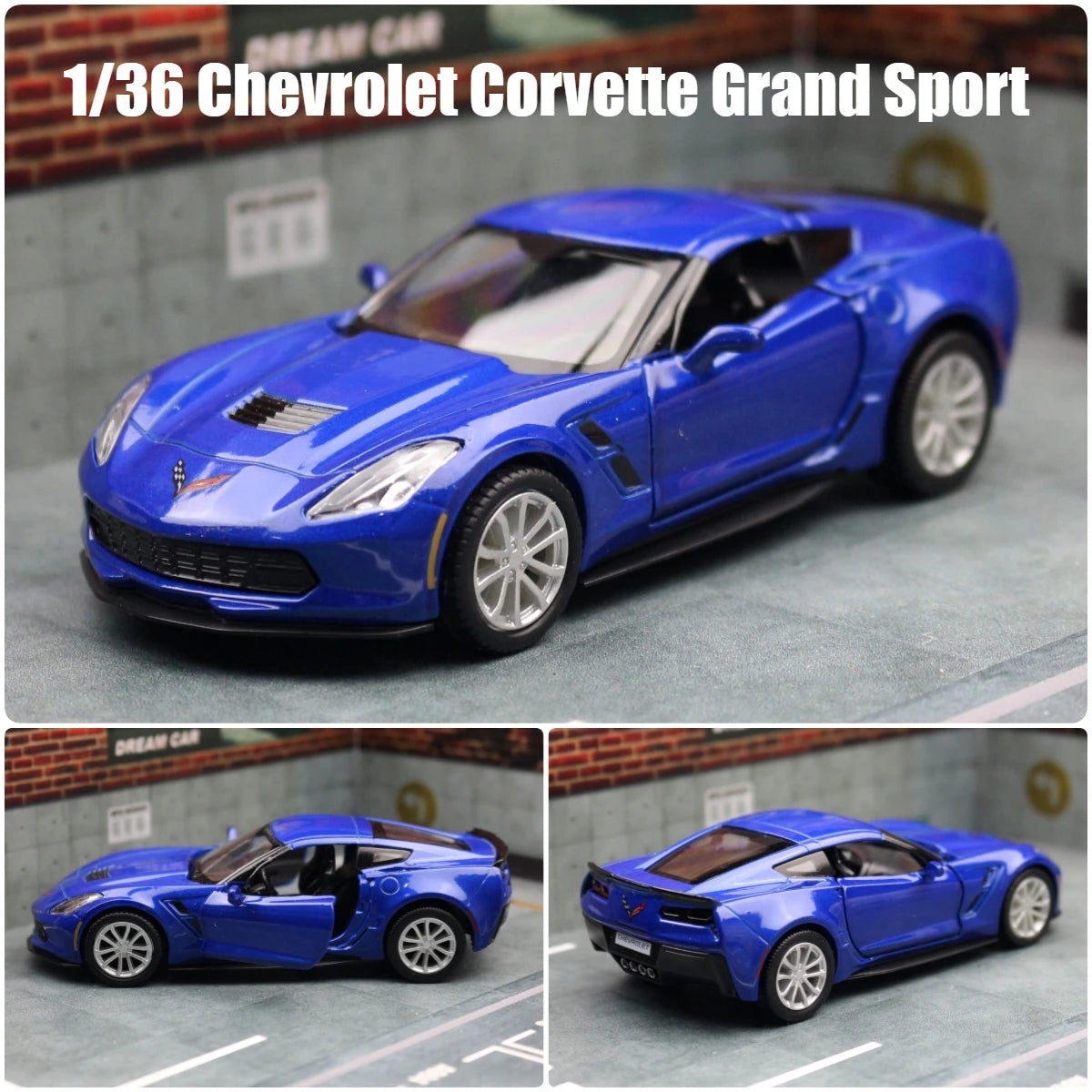 1/36 Chevrolet Corvette Grand Sport C7