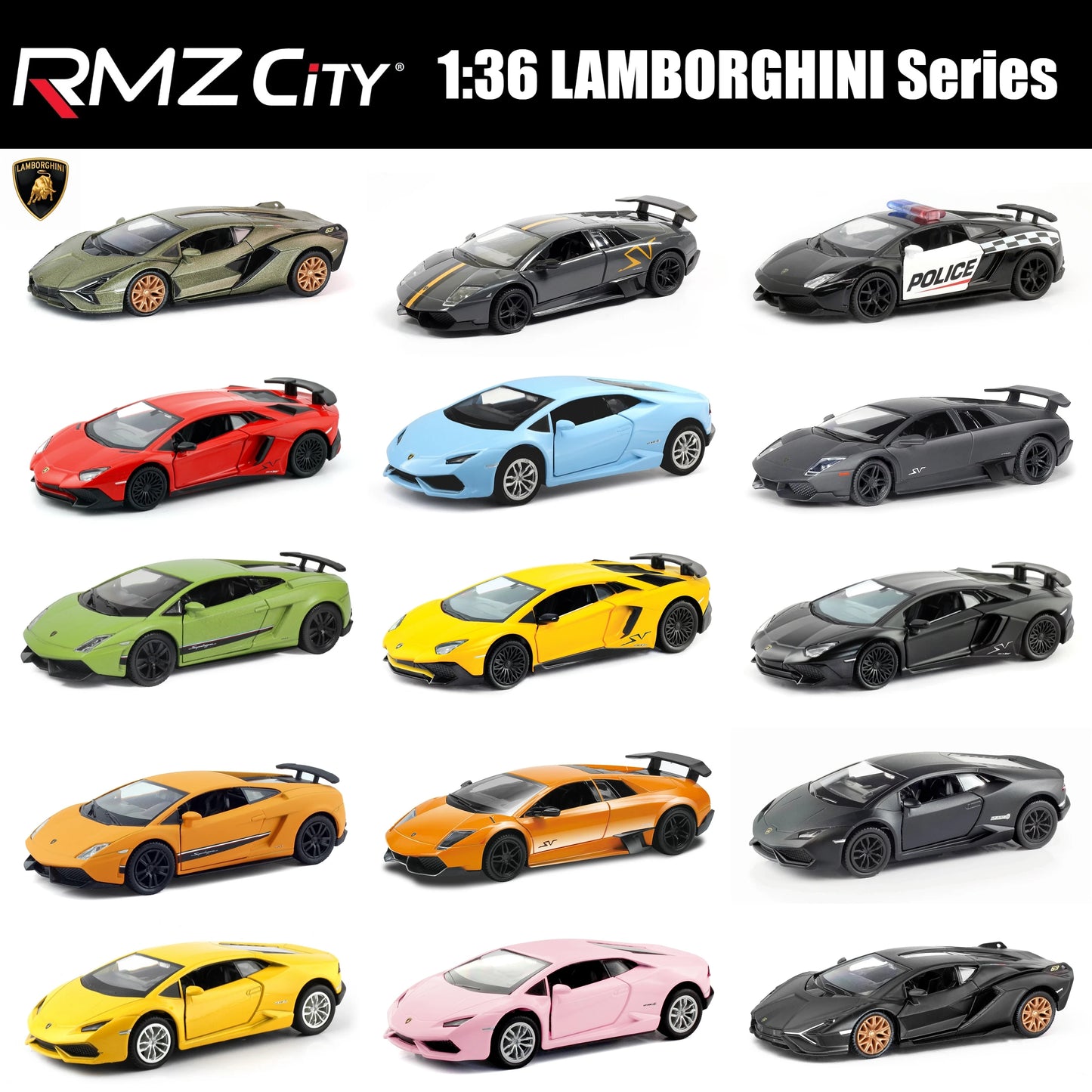 1/36 Serie Lamborghini